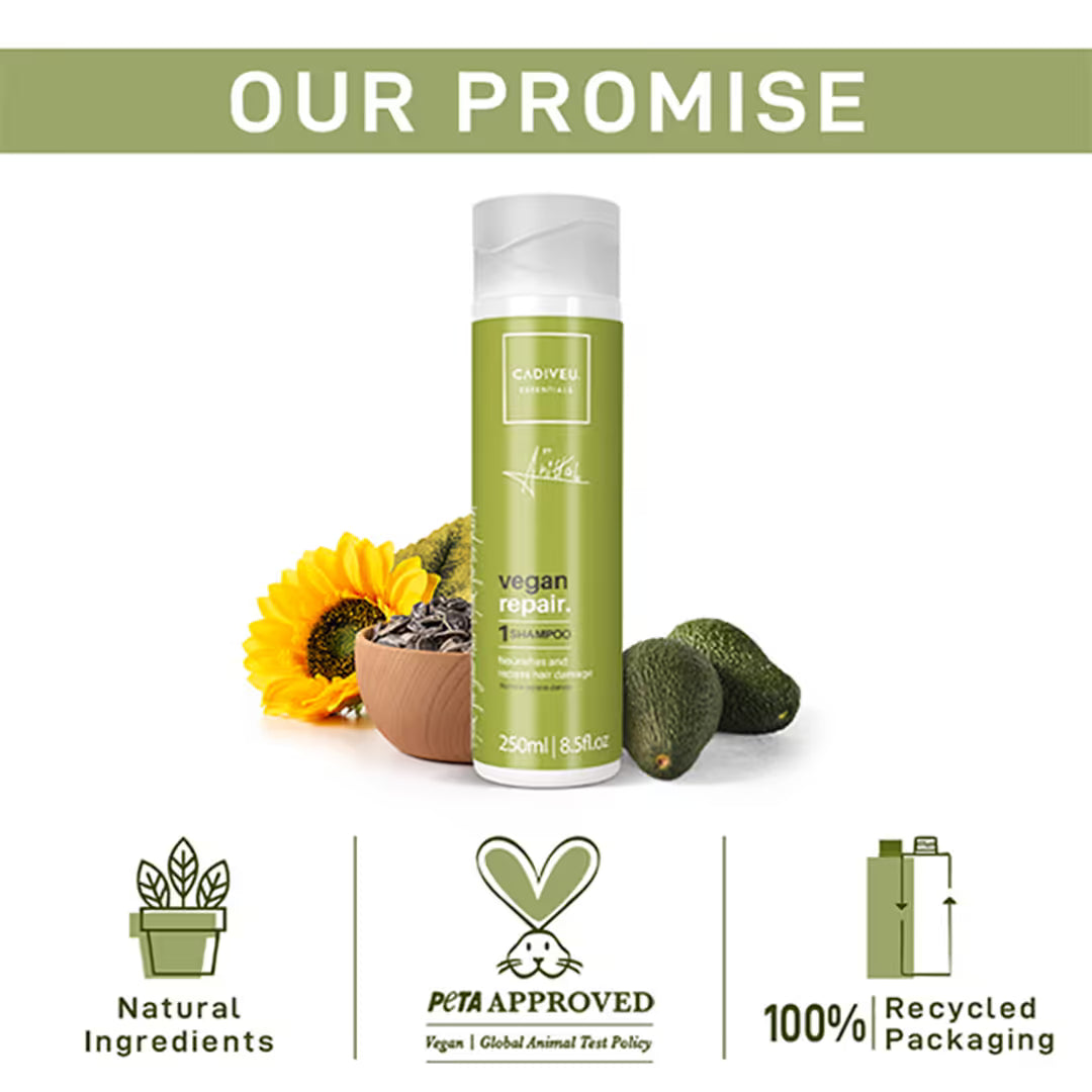 Cadiveu Vegan Repair Shampoo (250ml)