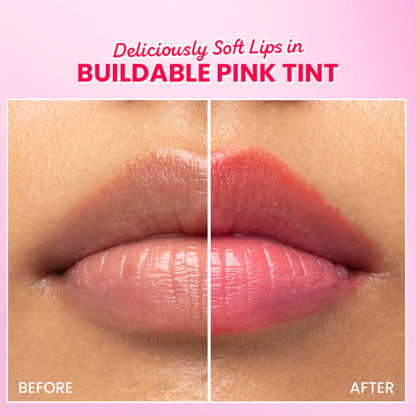 Dot & Key Meltie Lip Balm SPF 50+ PA+++, Strawberry Glaze, With 2% Kojic, Fades Lip Pigmentation (4g)