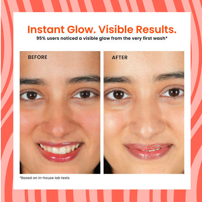 Foxtale Super Glow Face Wash Vitamin C + Papaya Enzyme (100ml)