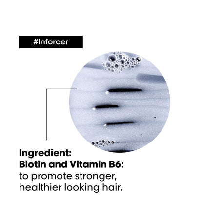 L'OREAL PROFESSIONNEL Inforcer Shampoo & Mask for Reduced Hair Breakage With Biotin & Vitamin B6