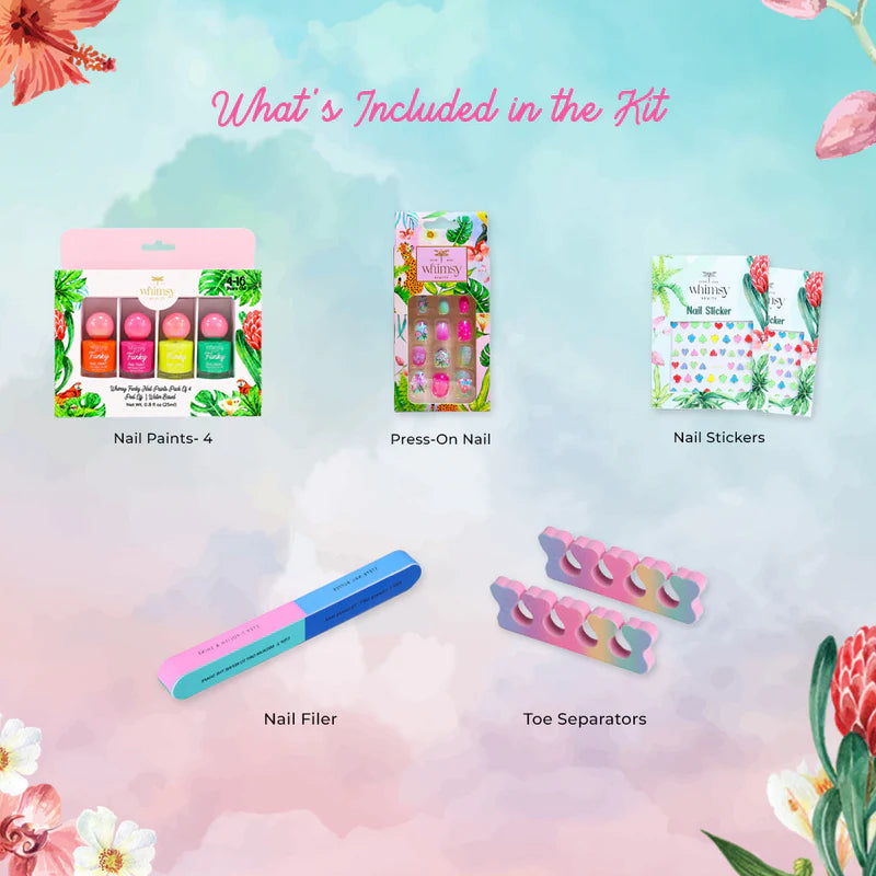 Whimsy Sweet Shine Nail Kit - Pack of 5