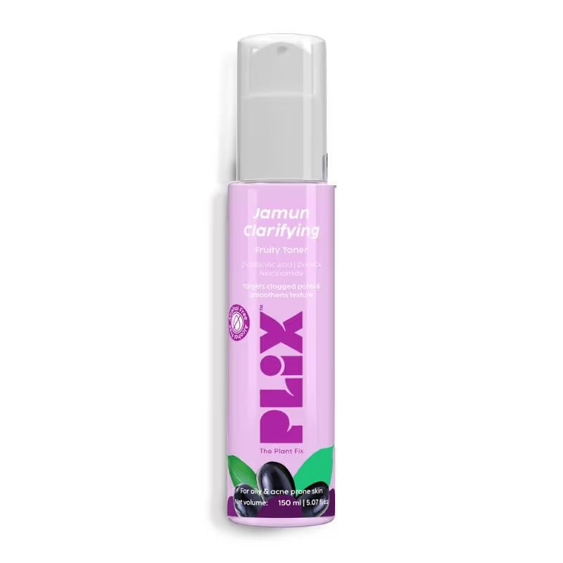 Plix Jamun Clarifying Fruity Toner for Pore Refining & Reducing Acne.(150ml)