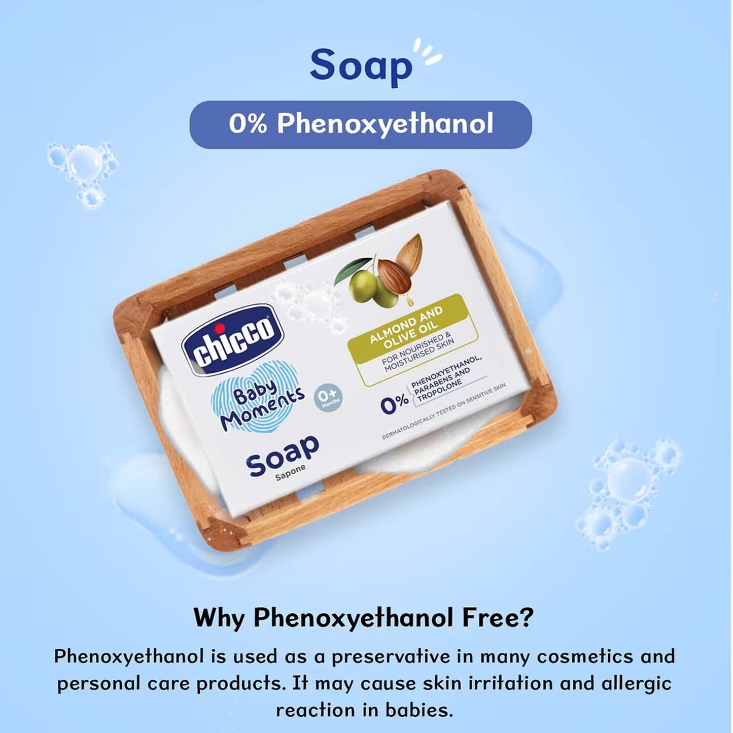 Chicco Baby Moments Soap (300 g)