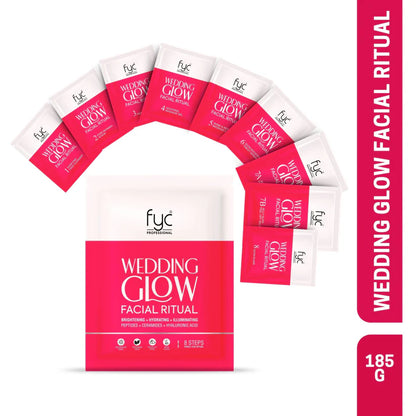 FYC PROFESSIONAL  Wedding Glow Facial Ritual – 8 Step Facial Kit (185g)