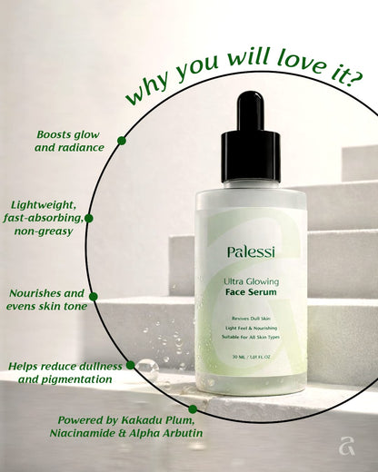 Palessi Ultra Glowing Face Serum (30ml)