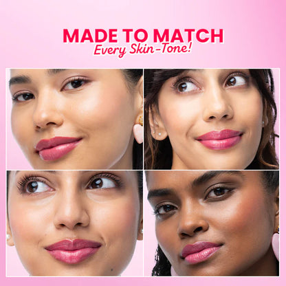 Dot & Key Meltie Lip Balm SPF 50+ PA+++, Strawberry Glaze, With 2% Kojic, Fades Lip Pigmentation (4g)