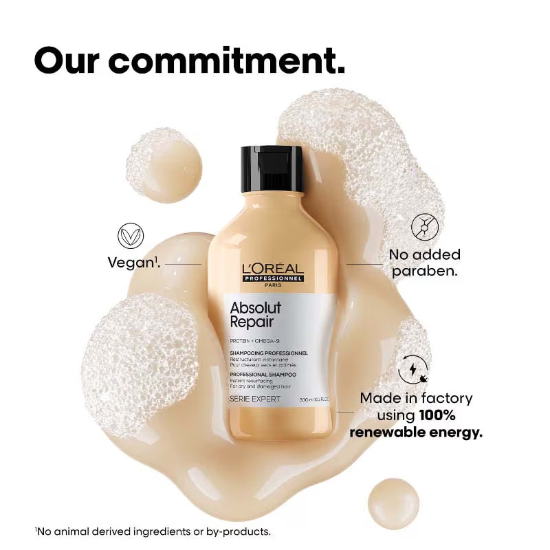 L'Oreal Professionnel Absolut Repair Shampoo & Hair Mask Combo For Damaged Hair