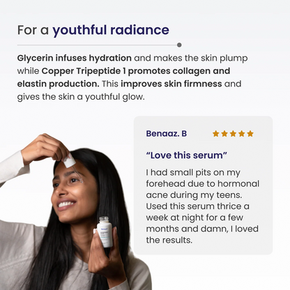 Re'equil Pitstop Blue Niacinamide Serum For Acne Scars & Marks (25ml)