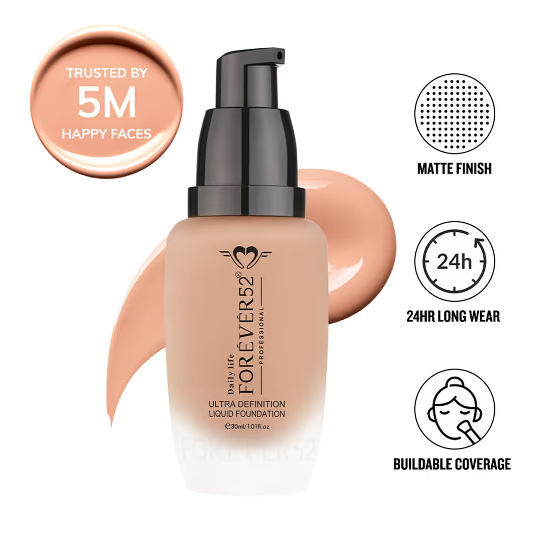 Daily Life Forever52 Ultra Definition Liquid Foundation - FLF014 Honey (30ml)