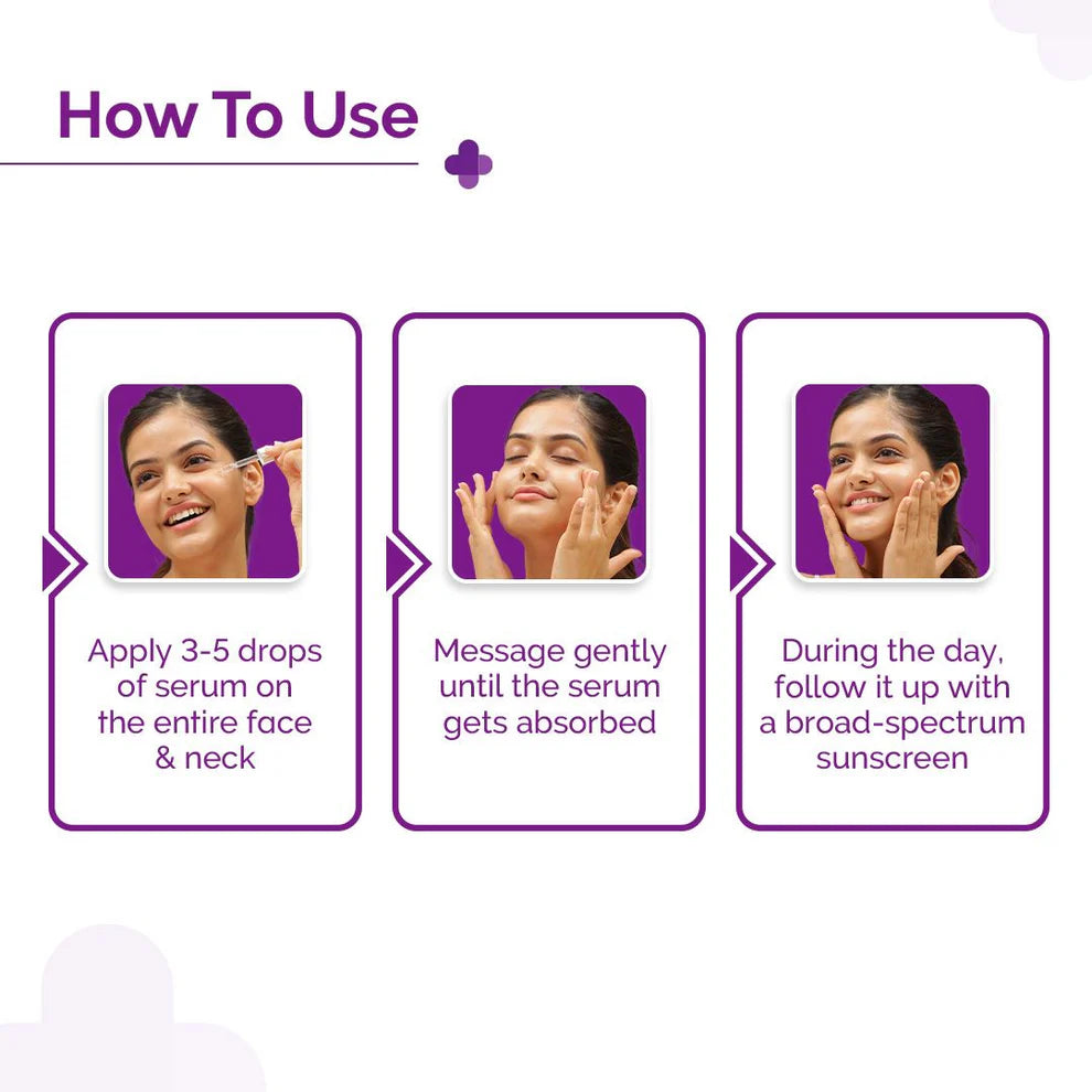 The Derma Co 10% Vitamin C Face Serum Reduces Pigmentation & Glowing Skin For All Skin Types (30ml)