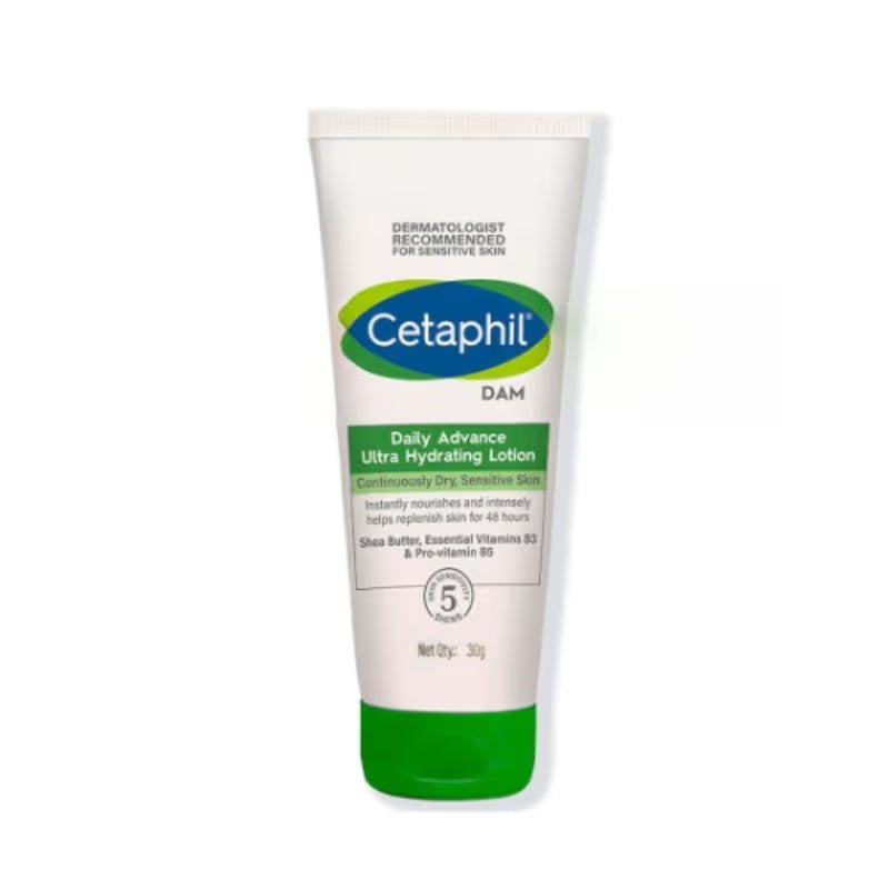 Cetaphil Dam Daily Advance Ultra Hydrating Lotion With Shea Butter & Niacinamide Sensitive Skin