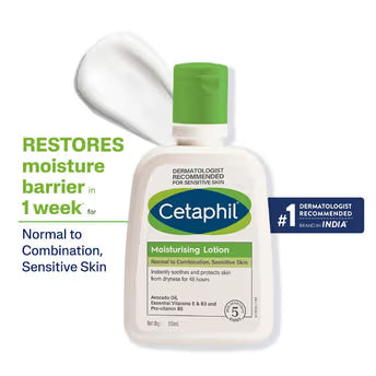 Cetaphil Moisturising Lotion For Dry To Normal Sensitive Skin - Dermatologist Recommended