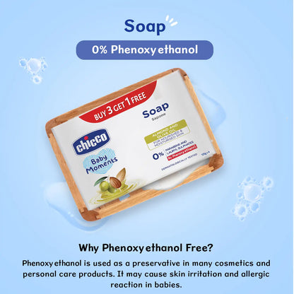 Chicco Baby Moments Soap 125g Buy 3 Get 1 Free