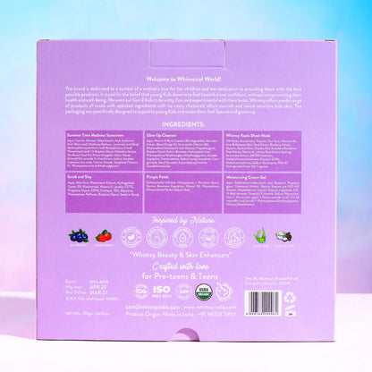 Whimsy Glowing Skin Essential Kit - Pack of 4