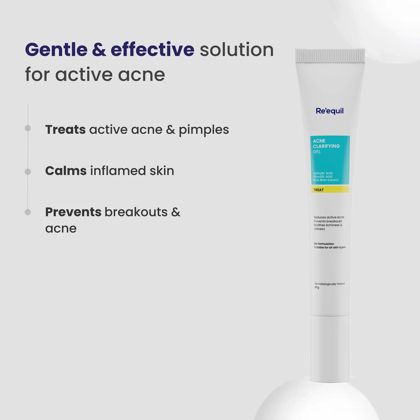 Re'equil Acne Clarifying Gel (20g)