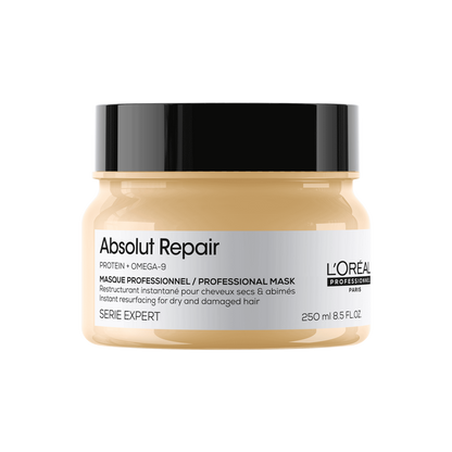 L'Oréal Professionnel Absolut Repair Mask For Dry and Damaged Hair With Protein & Omega-9 (250gm)