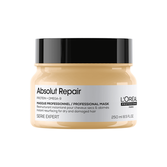 L'Oréal Professionnel Absolut Repair Mask For Dry and Damaged Hair With Protein & Omega-9 (250gm)