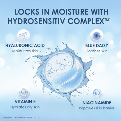 Cetaphil Optimal Hydration Daily Cream, Lightweight, Skin Barrier Protection with Hyaluronic Acid (50 g)