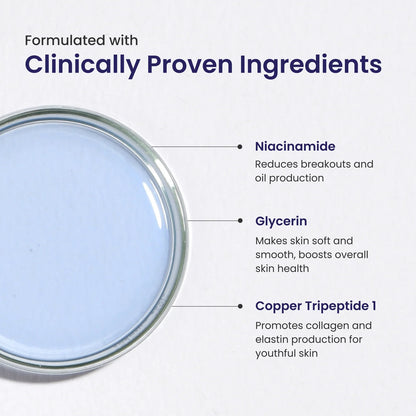 Re'equil Pitstop Blue Niacinamide Serum For Acne Scars & Marks (25ml)