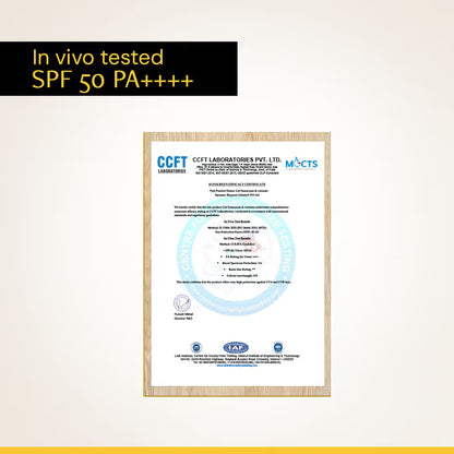 Deconstruct Gel Sunscreen SPF 50+ PA+++, No White Cast, Lightweight, Non-Greasy - In - Vivo Tested (50g)