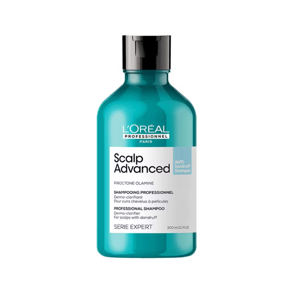 L'Oreal Professionnel Scalp Advanced Anti-Dandruff Dermo-Clarifier Shampoo Removes Dandruff (300ml)