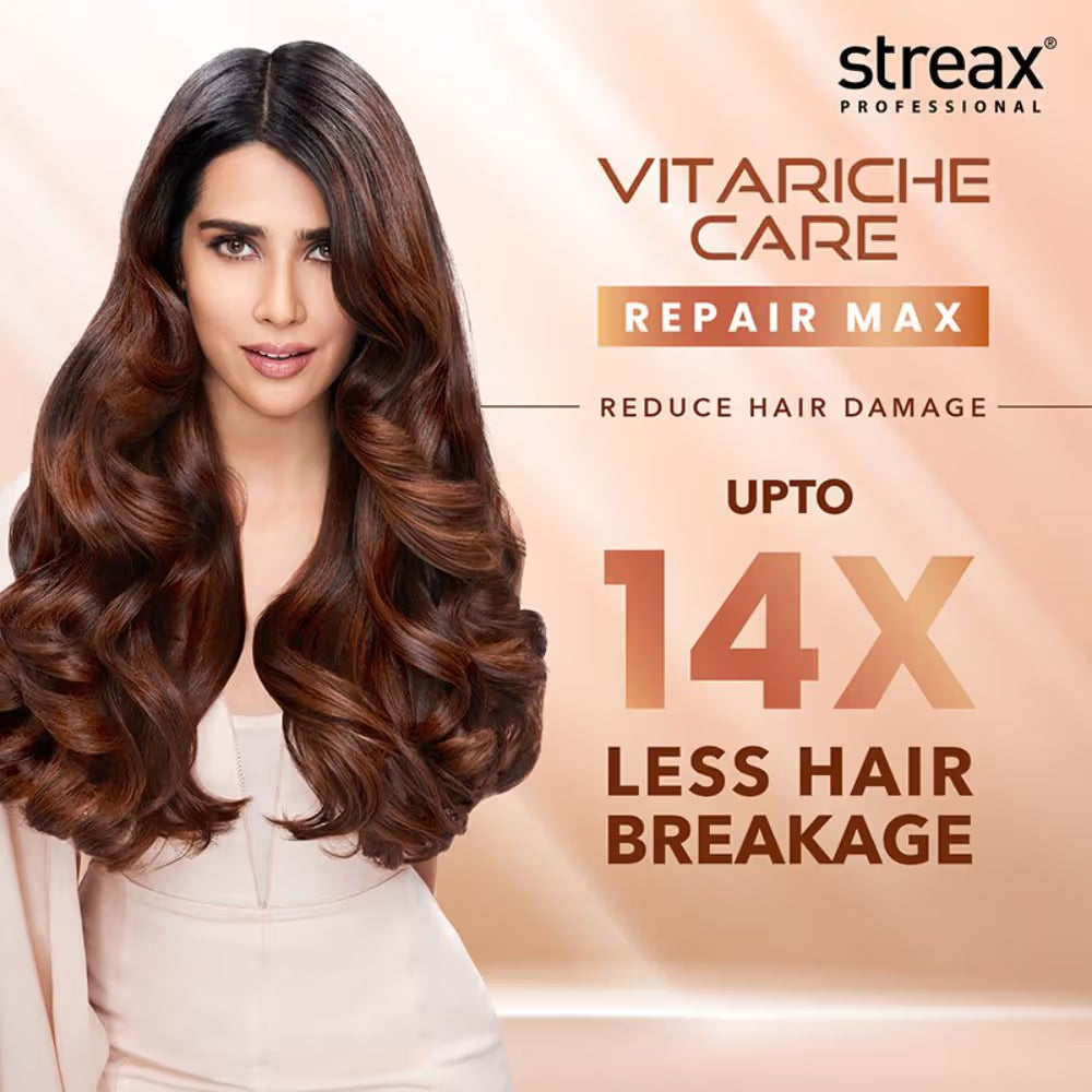 Streax Professional Vitariche Care Repair Max Hair Masque Biovit-A-OX For Healthy Hair (200g)