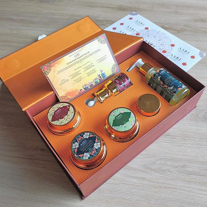 ASLI Kumkumadi Luxury Skincare Gift Box – Ayurvedic Radiance Collection