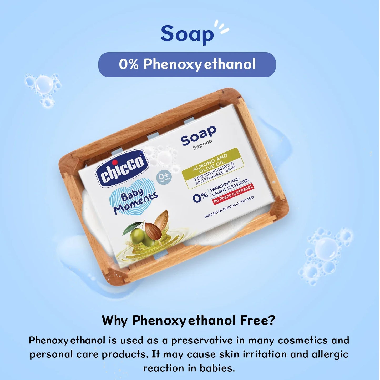 Chicco Baby Moments Soap (125g)