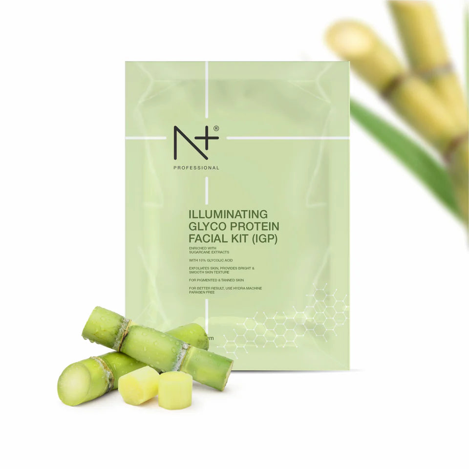 N PLUS Professional Illuminating Glyco Protein Facial Kit -610gm