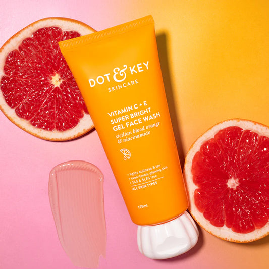 Dot & Key Vitamin C + E Gel Face Wash for Glowing Skin