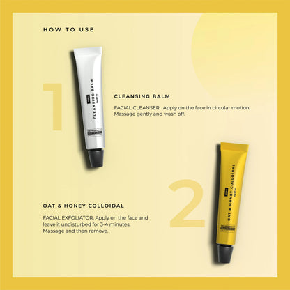 Kanpeki Kouyou 4-Step Urban Detan & Glow Restoring Facial Kit | Pack of 10