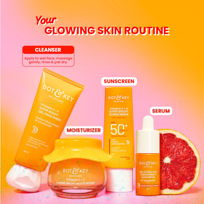 Dot & Key Vitamin C + E Gel Face Wash for Glowing Skin