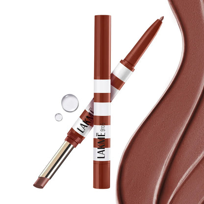 Lakme 9to5 HYA Beach Edit Lipstick + Liner Duo (2.24g)