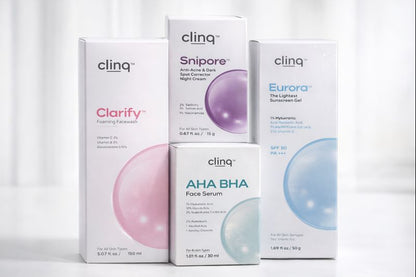 The Clinq Skincare kit (Acne Care kit)