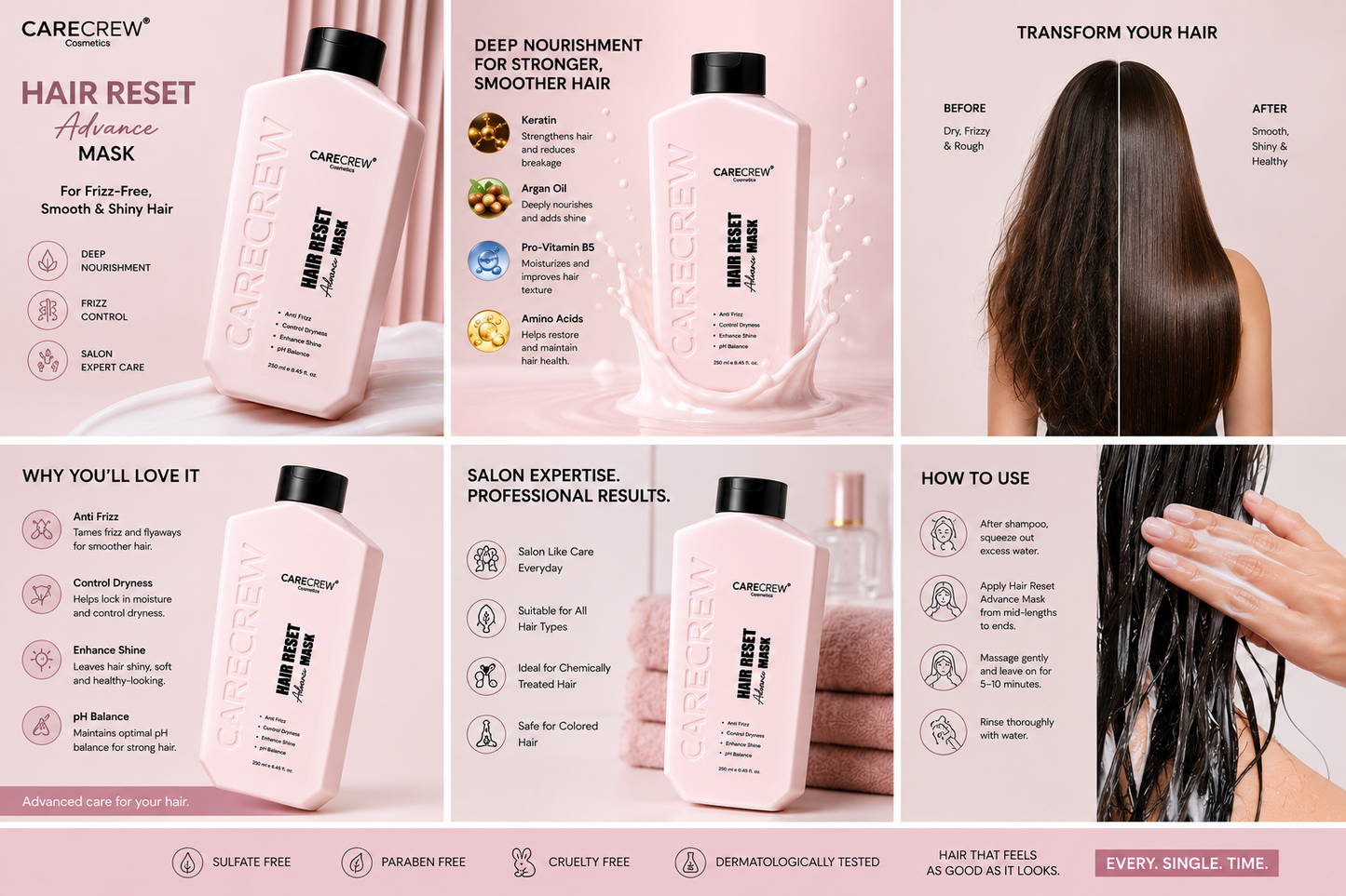 CARECREW Hair Reset Advance Mask (250 ml)