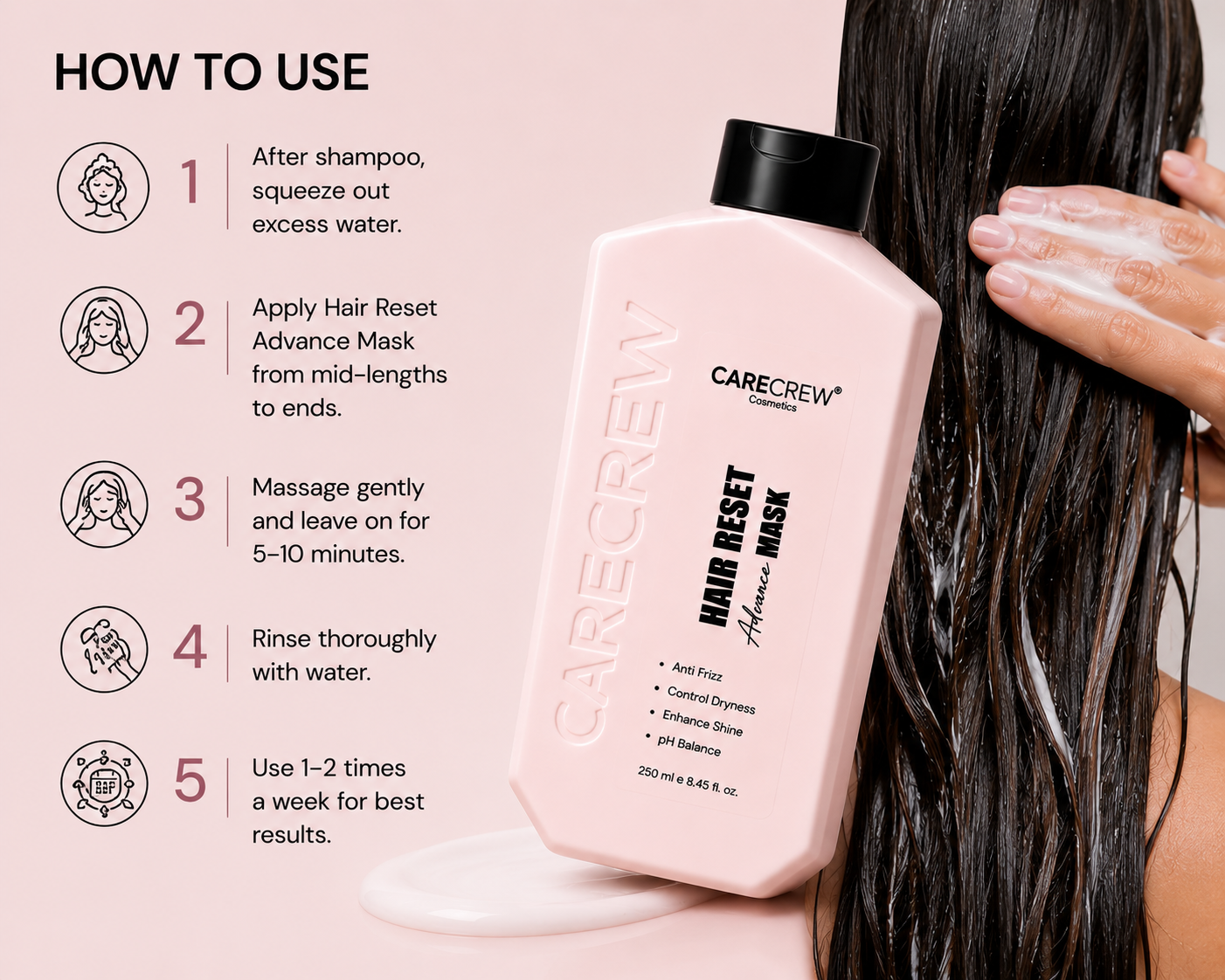 CARECREW Hair Reset Advance Mask (250 ml)
