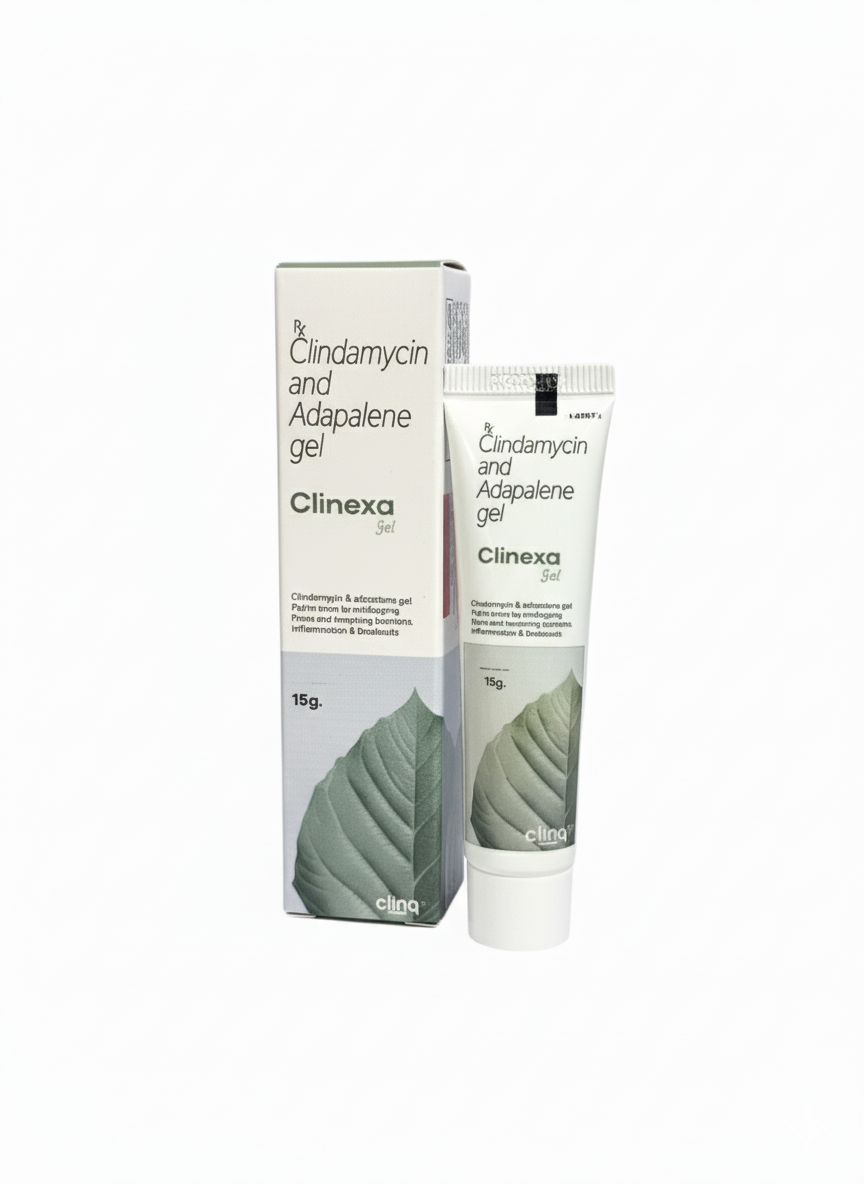 Clinq™ Clinexa – Clindamycin & Adapalene Gel (15g)