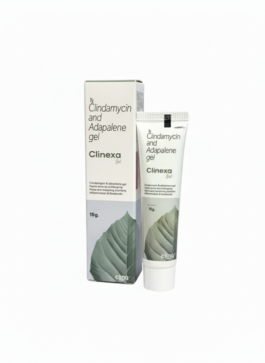 Clinq™ Clinexa – Clindamycin & Adapalene Gel (15g)