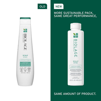 BIOLAGE Scalp Sync Clarifying Shampoo (400ml)