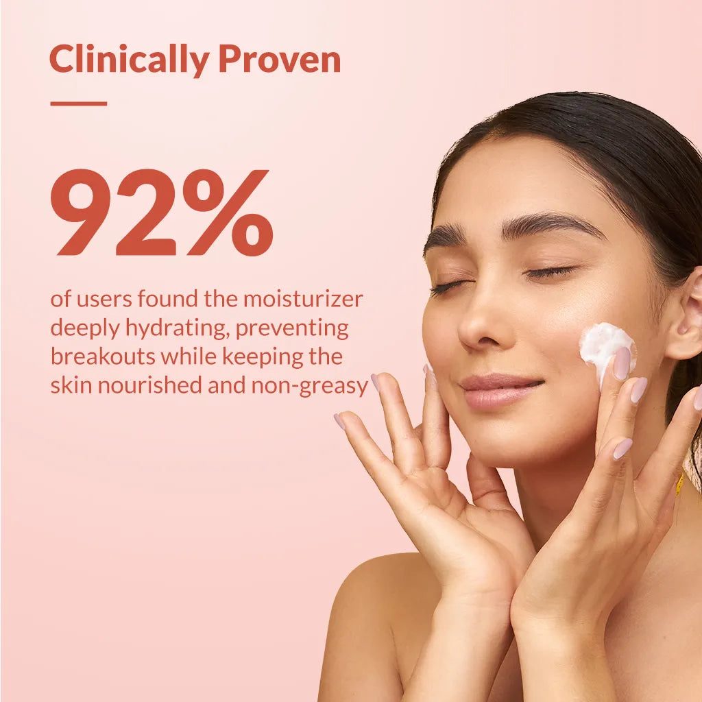 Fix Derma  Dewrav Acne Control & Oil Free Face Moisturizer | Non-Greasy Hydration for Acne-Prone Skin(50g)