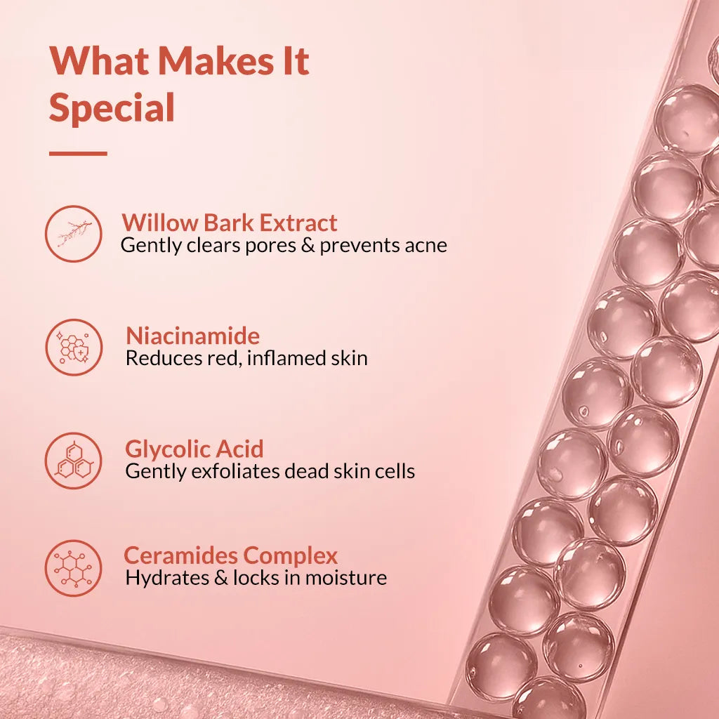 Fix Derma  Dewrav Acne Control & Oil Free Face Moisturizer | Non-Greasy Hydration for Acne-Prone Skin(50g)