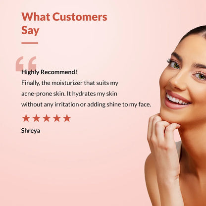 Fix Derma  Dewrav Acne Control & Oil Free Face Moisturizer | Non-Greasy Hydration for Acne-Prone Skin(50g)