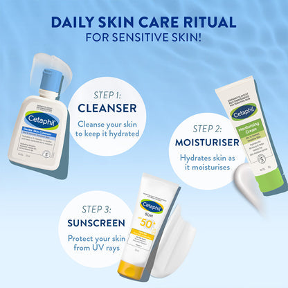 Cetaphil Gentle Skin Cleanser 125 ML | Dermat recommended