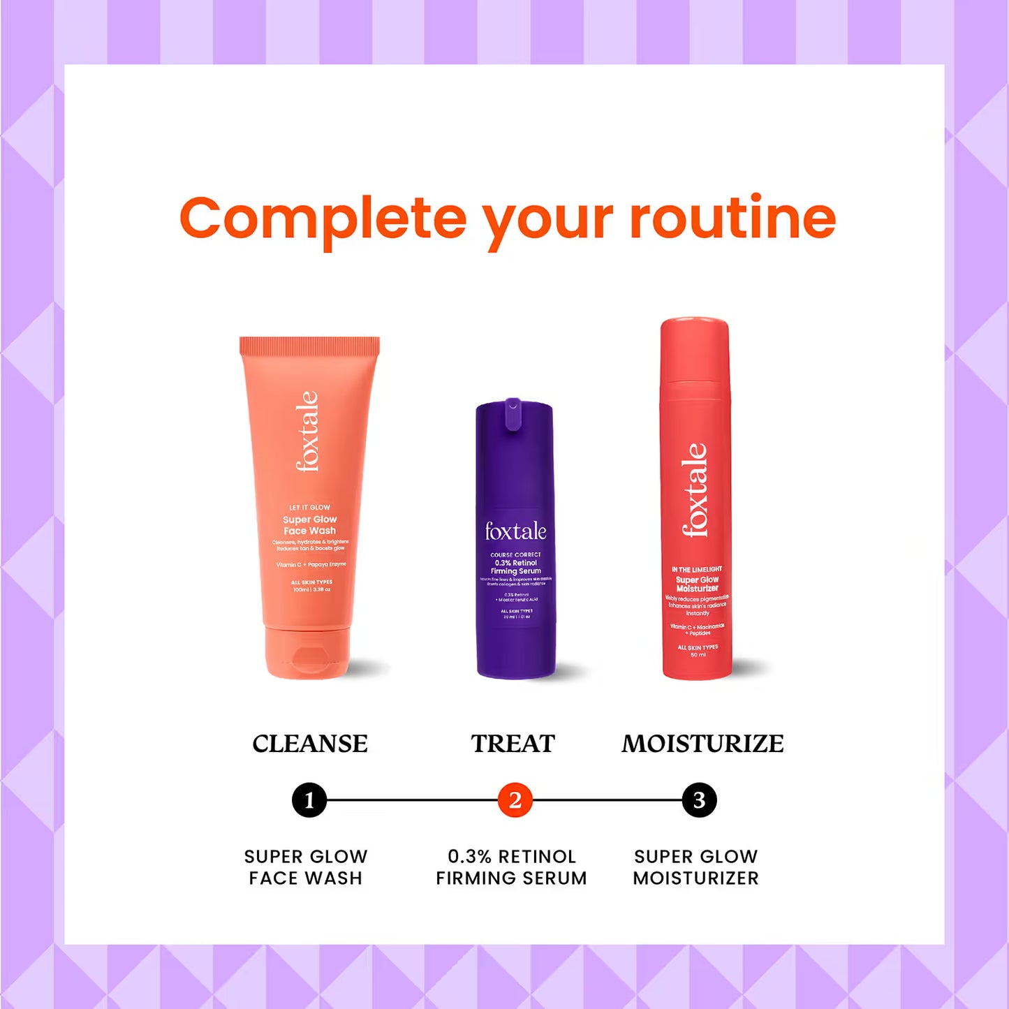 Foxtale Course Correct 0.3% Retinol Firming Serum (30 ml)