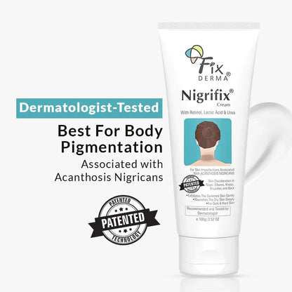 Fix Derma  Nigrifix Cream | A patented solution to treat hyperpigmentation(100g)