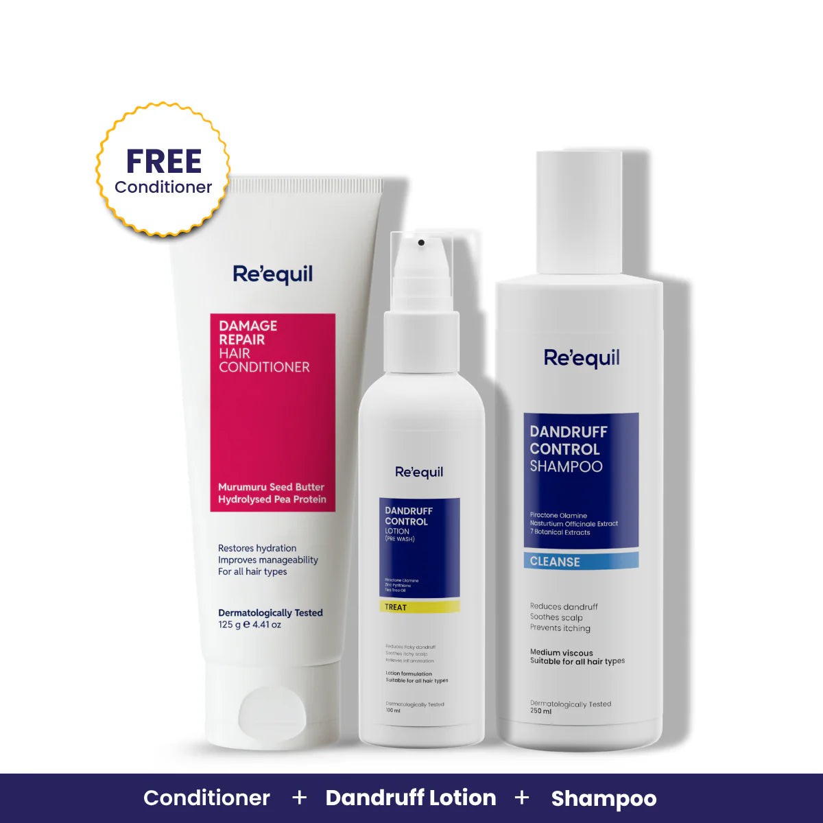 Re'equil Pre Wash Anti-Recurrence Dandruff Lotion