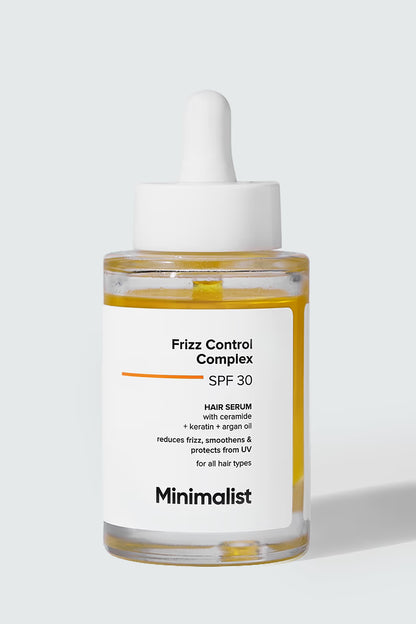 Minimalist Frizz Control Complex SPF 30 Hair Serum (50ml)