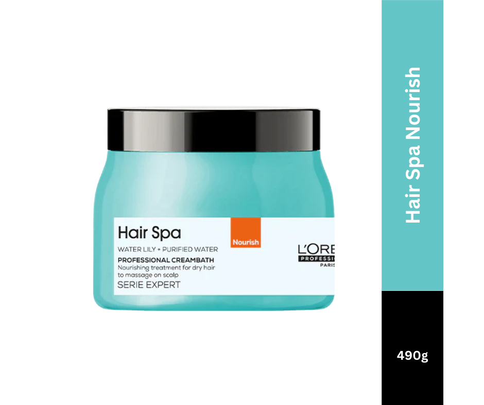 L'Oréal Professionnel Hair Spa Deep Nourishing Creambath (490 g) & Anti- Dandruff Purifying Concentrate 8ML Combo