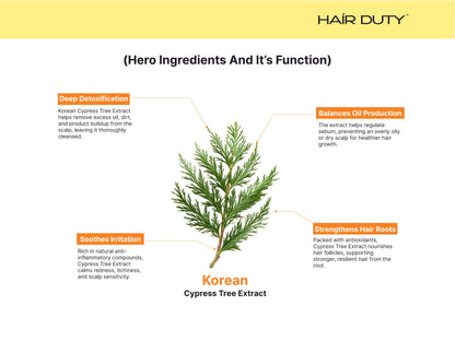 Hair Duty Scalp Detox Shampoo (300ml)