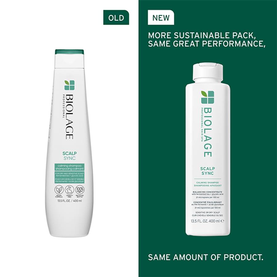 BIOLAGE Scalp Sync Calming Shampoo (400ml)
